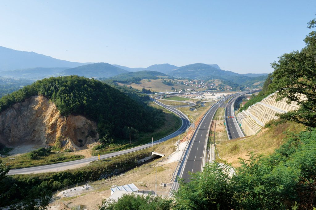 Motorway expansion aids Bosnian integration